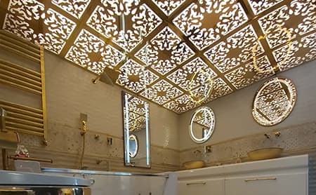 نمونه کار های اجرای تایل معرق (CNC)3