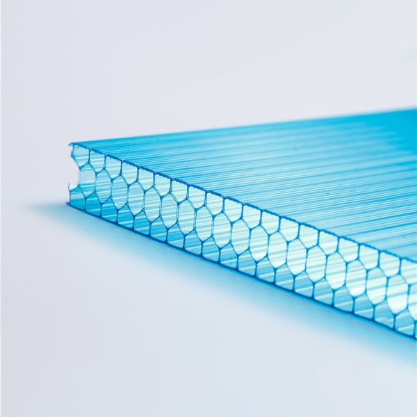 ورق پلی کربنات هالو 8*2100*6000 آبی RFX پلیمر طلایی یزد